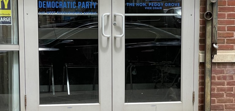Political Door Graphic